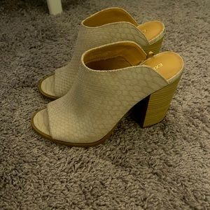 Express open back pumps. Never worn!